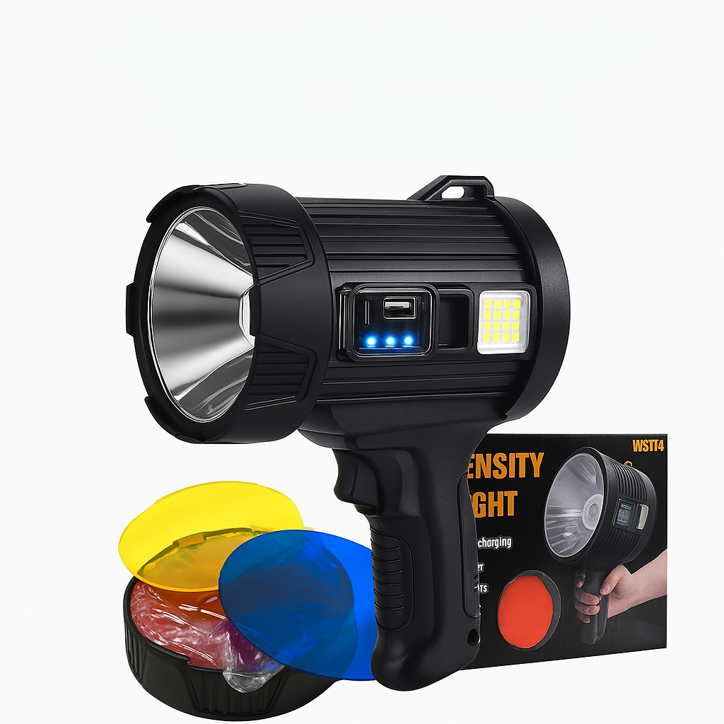 rechargeable LED searchlight